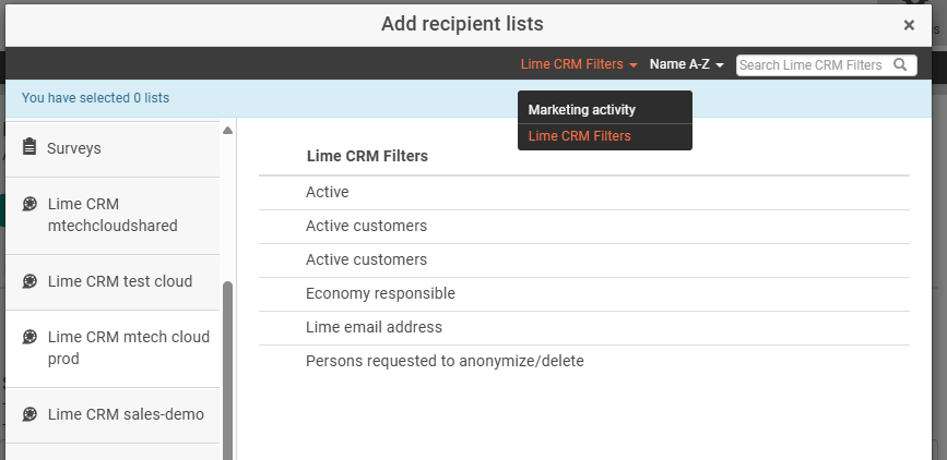 filter-recipient-list